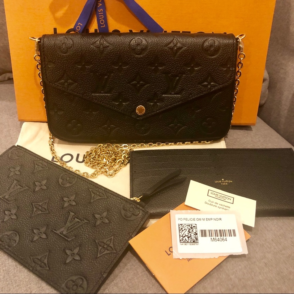 ❌SOLD❌ LOUIS VUITTON FÉLICIE Monogram Empreinte - Picture 2 of 7